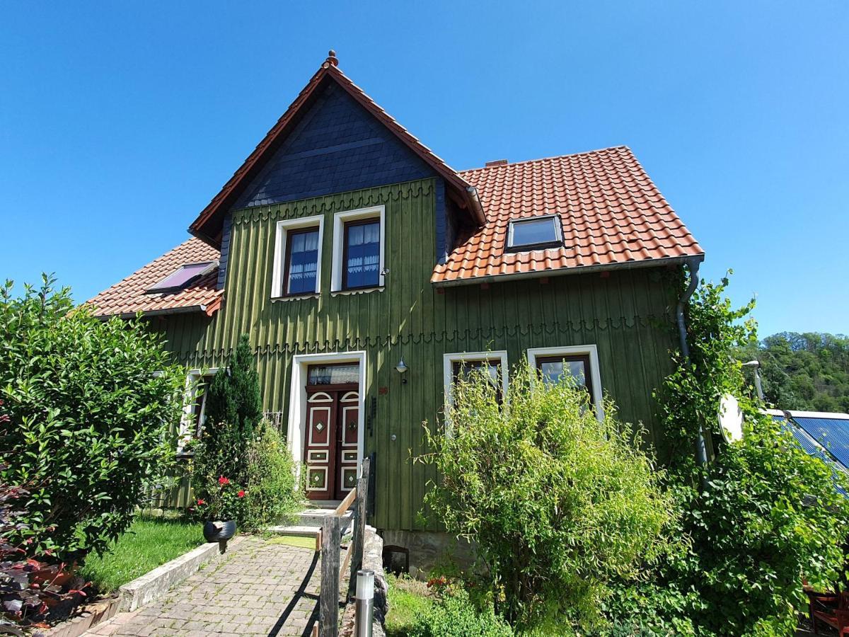 Das Gruene Haus Am Hexenstieg Rubeland Exterior foto